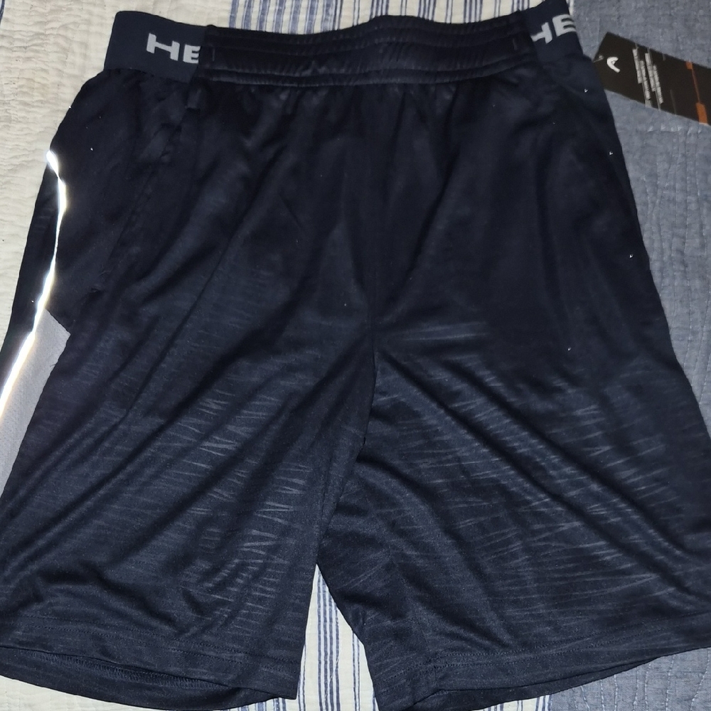 Men’s HEAD NAVY BLUE Athletic Shorts Size Medium